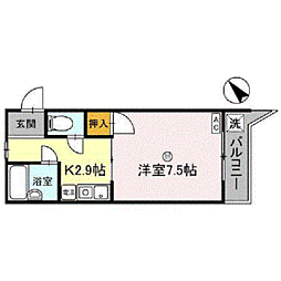 リバーハイツ豊岡 2階