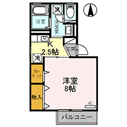 ロイヤルファミールII　A 2階