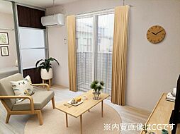 クレシア山総II 202 2階1LDKのリビング/ダイニング