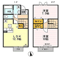 リッツ・ハーヴェスト　B棟 1階