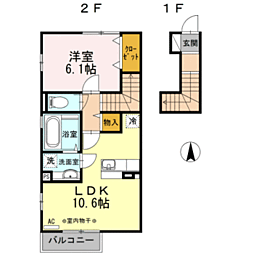 ファベルテンポドマーニ 2階