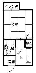 🉐敷金礼金0円！🉐西木田コーポ