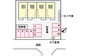 アルシオン 103 ｜ 福井県小浜市水取1丁目104-1.104-2（賃貸アパート1LDK・1階・50.05㎡） その3