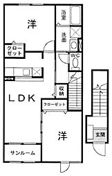 ミニヨンコリーヌB 2階