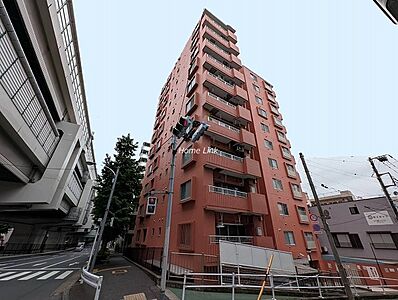 外観：大山駅方面は商店街など買い物施設が多く便利な環境です。下板橋駅には22時まで営業のヨークマート、マンション前にはファミリーマートがあります。