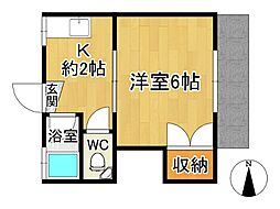 アサヒコーポ 1階