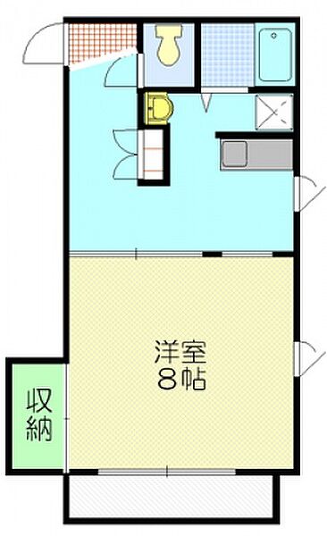 緑館2（角部屋） 101号室｜広島県東広島市西条中央３丁目(賃貸マンション1K・1階・28.75㎡)の写真 その2