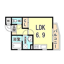 兵庫県神戸市長田区大谷町１丁目（賃貸マンション1R・2階・21.75㎡） その2