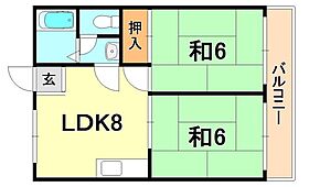 兵庫県神戸市長田区西山町３丁目（賃貸マンション2LDK・3階・35.00㎡） その2