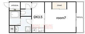 兵庫県神戸市兵庫区羽坂通３丁目（賃貸マンション1DK・7階・27.72㎡） その2