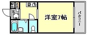 兵庫県神戸市兵庫区羽坂通４丁目（賃貸マンション1R・3階・20.74㎡） その2