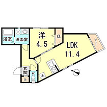 兵庫県神戸市須磨区関守町３丁目（賃貸アパート1LDK・2階・39.84㎡） その2