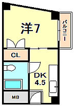 兵庫県神戸市中央区花隈町（賃貸マンション1DK・2階・26.00㎡） その2