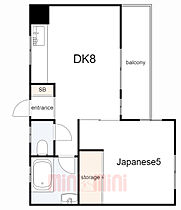 兵庫県神戸市長田区山下町４丁目（賃貸マンション1LDK・3階・25.00㎡） その2