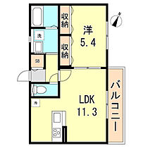 兵庫県神戸市須磨区須磨浦通６丁目（賃貸アパート1LDK・2階・41.07㎡） その2