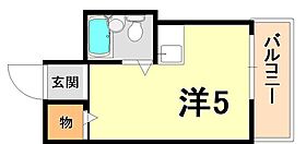 兵庫県神戸市兵庫区西橘通２丁目（賃貸マンション1R・4階・14.00㎡） その2