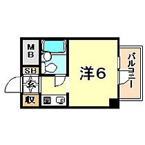 兵庫県神戸市中央区下山手通３丁目（賃貸マンション1R・5階・14.91㎡） その2