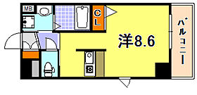 兵庫県神戸市中央区元町通５丁目（賃貸マンション1R・4階・25.90㎡） その2