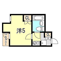 兵庫県神戸市長田区五位ノ池町３丁目（賃貸マンション1K・2階・18.00㎡） その2