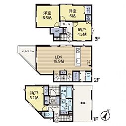 新築分譲戸建 鶴ヶ峰 全4棟 4号棟
