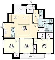 仮称)代々木5丁目メゾン 3階/302