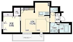 仮)上北沢4丁目メゾン 1LDKの間取図画像