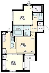 セノーテ南台 3階/302