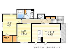 シャーメゾンkei 2LDKの間取図画像