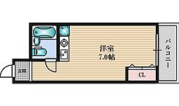 リアライズ江坂 ワンルームの間取図画像