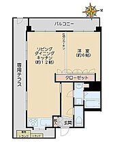 モナークマンション後楽園 101 ｜ 東京都文京区春日2丁目（賃貸マンション1K・1階・40.60㎡） その2