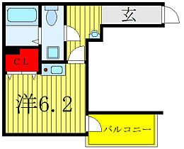 セレーノ舎人 301 ｜ 東京都足立区古千谷本町1丁目（賃貸アパート1R・3階・20.88㎡） その2