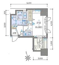 リヴシティ文京本郷 1201 ｜ 東京都文京区本郷3丁目26-1（賃貸マンション1K・12階・20.22㎡） その2