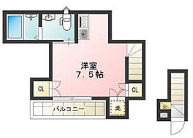 Glanz千駄木South 202 ｜ 東京都文京区千駄木5丁目-（賃貸アパート1R・2階・23.34㎡） その2