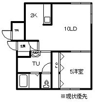 ａｔｅｅｎａ3．23 A202 ｜ 北海道旭川市三条通23丁目5-34（賃貸アパート1LDK・2階・43.37㎡） その2