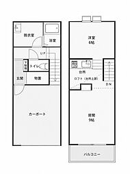 A.M.S 1LDKの間取図画像