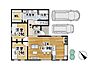 その他：平屋建物プラン例　施工面積：約20.60坪