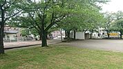 【妻田ひびき公園】400ｍ　自然が多い緑豊かの公園です。