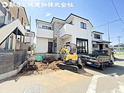 【外観】建物完成しました。完成済みの為、即内覧、即入居が可能です。あったらいいなの設備も充実してます。