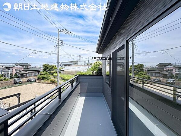 バルコニーを拡大表示