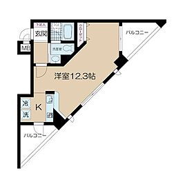 プリマヴェーラ大塚 ワンルームの間取図画像