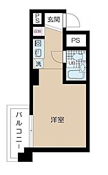 クレイル両国 ワンルームの間取図画像