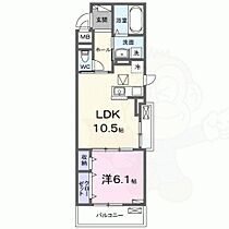 パルク大西  ｜ 兵庫県尼崎市大西町３丁目2番1号（賃貸アパート1LDK・1階・41.88㎡） その2