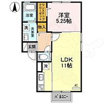 ウイスタリア  ｜ 兵庫県尼崎市下坂部２丁目（賃貸アパート1LDK・2階・40.43㎡） その2