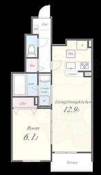 メゾン・デ・クール 1階/-