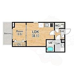 (仮称)ジーメゾン立花フロスト 2階/-