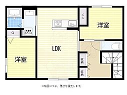 ハイムメゾンビオラ 2LDKの間取図画像
