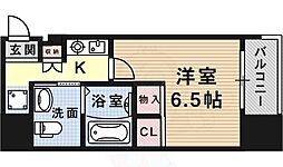 SWISS立花 1Kの間取図画像