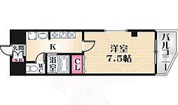 Cozyセイケン参番館 1Kの間取図画像