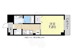 ダイワール立花 1Kの間取図画像