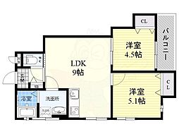 クリエオーレ東園田町1 3階